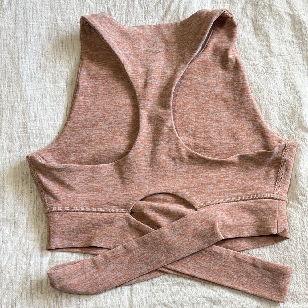 Beyond Yoga East Bound Spacedye Soft Comfortable Sports Bra Crop Top Size M - Picture 6 of 14